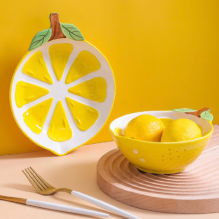 CERAMIC FRUIT SET
