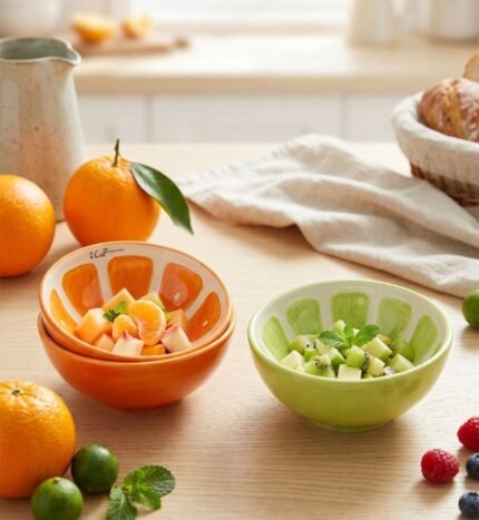 CERAMIC FRUIT BOWL