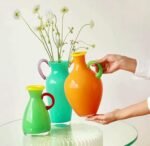 ORANGE JUG VASE