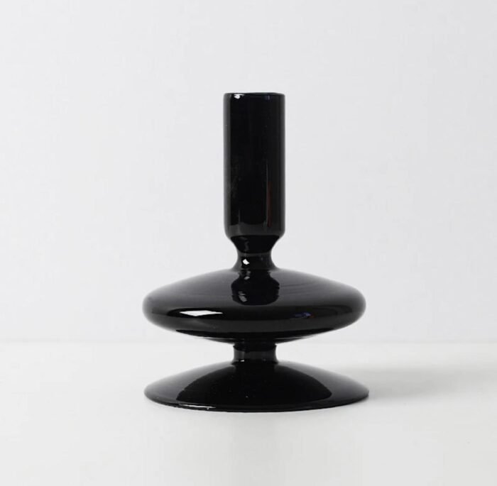 GLASS CANDLE HOLDER / VASE - Image 2