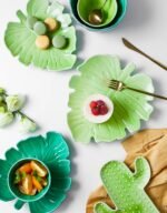 CERAMIC SERVING LEAVES PLATES - Image 2