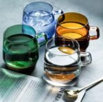 GLASS MUG WITH PLATE - Image 2