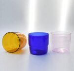 COLORFUL GLASS CUPS SET - Image 2