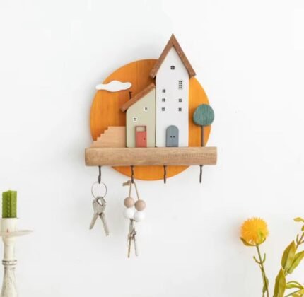 WOODEN KEY HOLDER