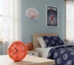 QUARTZ FOOTBALL AND BASKETBALL ALARM CLOCK - Image 10