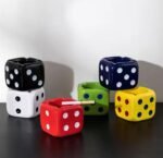 CERAMIC CIGARETTE ASHTRAY DICE SHAPED - Image 2