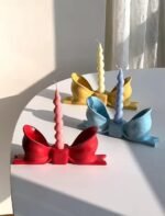 CANDLESTICK CERAMIC ORNAMENT