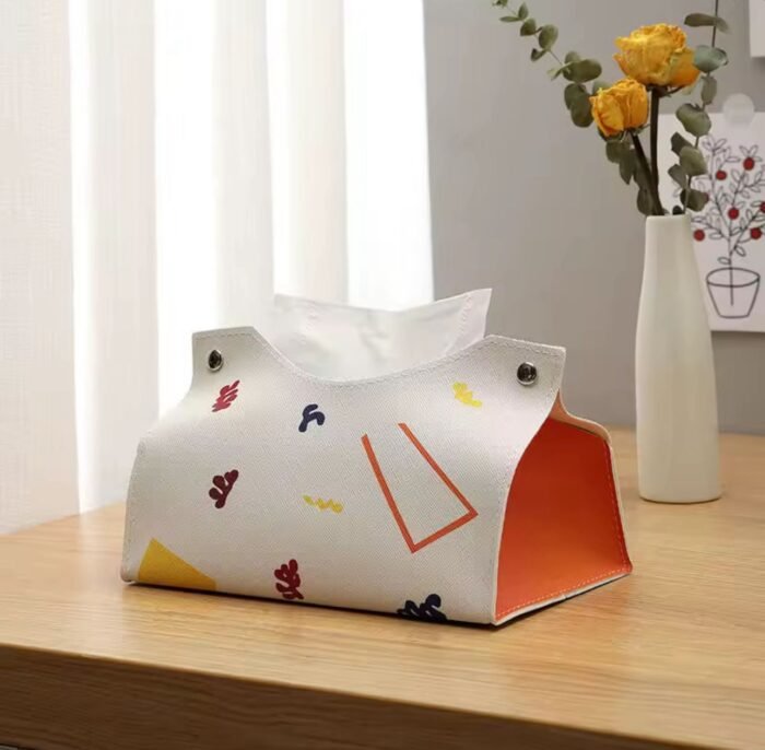 HENRI MATISSE LEATHER TISSUE BOX - Image 1
