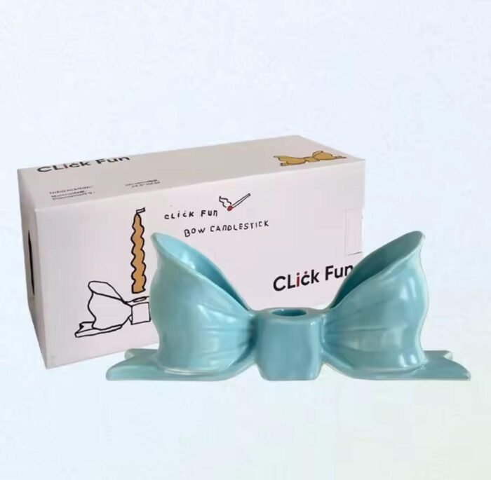 CANDLESTICK CERAMIC ORNAMENT - Image 4
