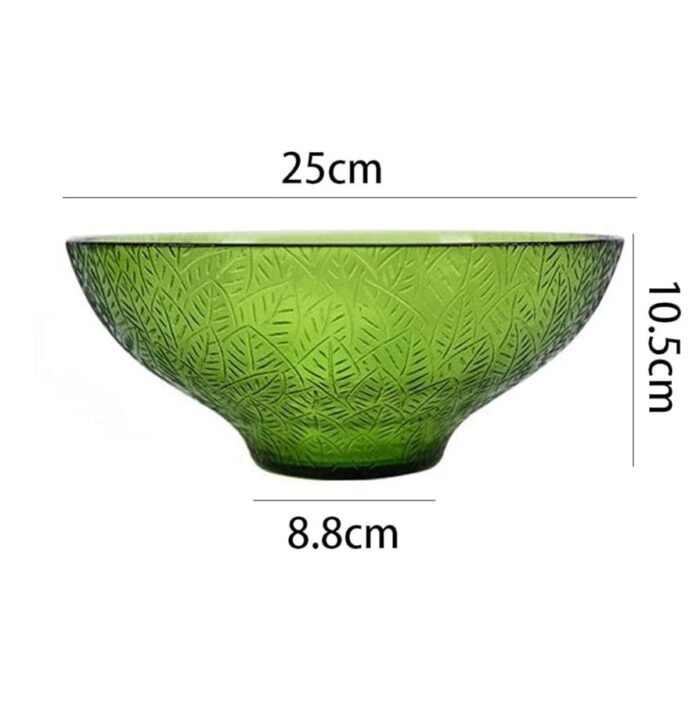 NORDIC GLASS FRUIT/ SALAD BOWL - Image 3