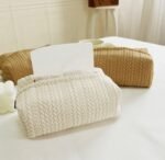NORDIC TEXTURE TISSUE CASE NAPKIN HOLDER
