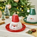 SANTA MUG + BOWL + PLATE