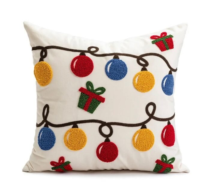 CHRISTMAS CUSHIONS EMBROIDERED COVER - Image 3