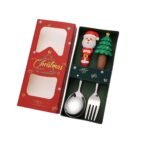 CHRISTMAS KIDS CUTLERY SET OF TWO - Image 2