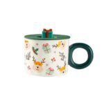 CHRISTMAS MUG WITH RUBBER LID - Image 3
