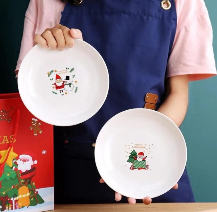 SET OF 4 BOWLS AND 2 PLATES WITH GIFT BOX - Image 5