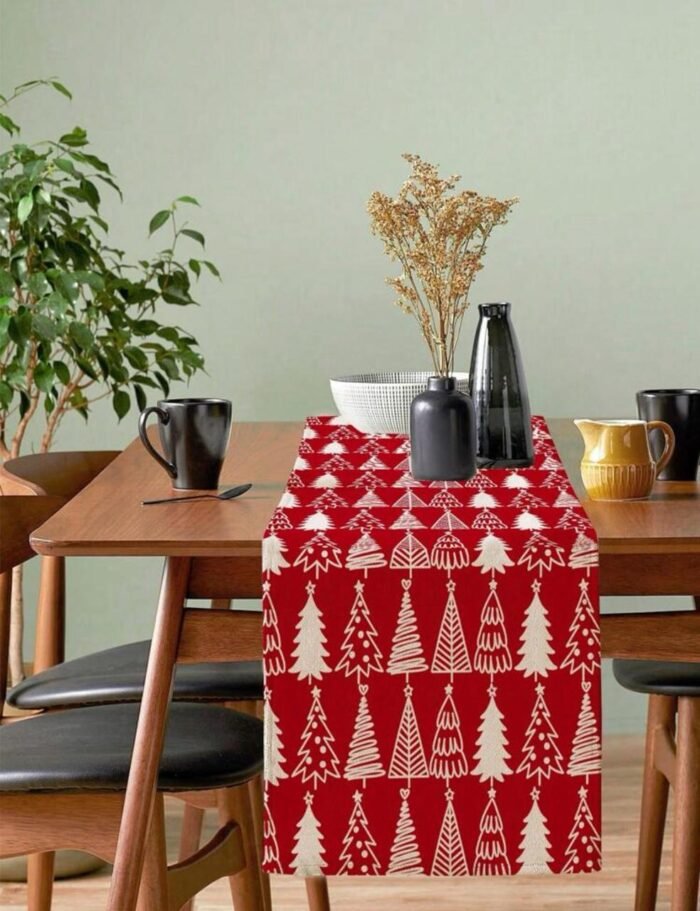 CHRISTMAS TREE TABLE RUNNER - Image 4