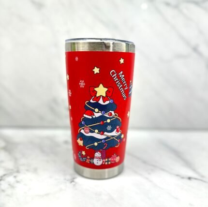CHRISTMAS STAINLESS CUP 500 ML