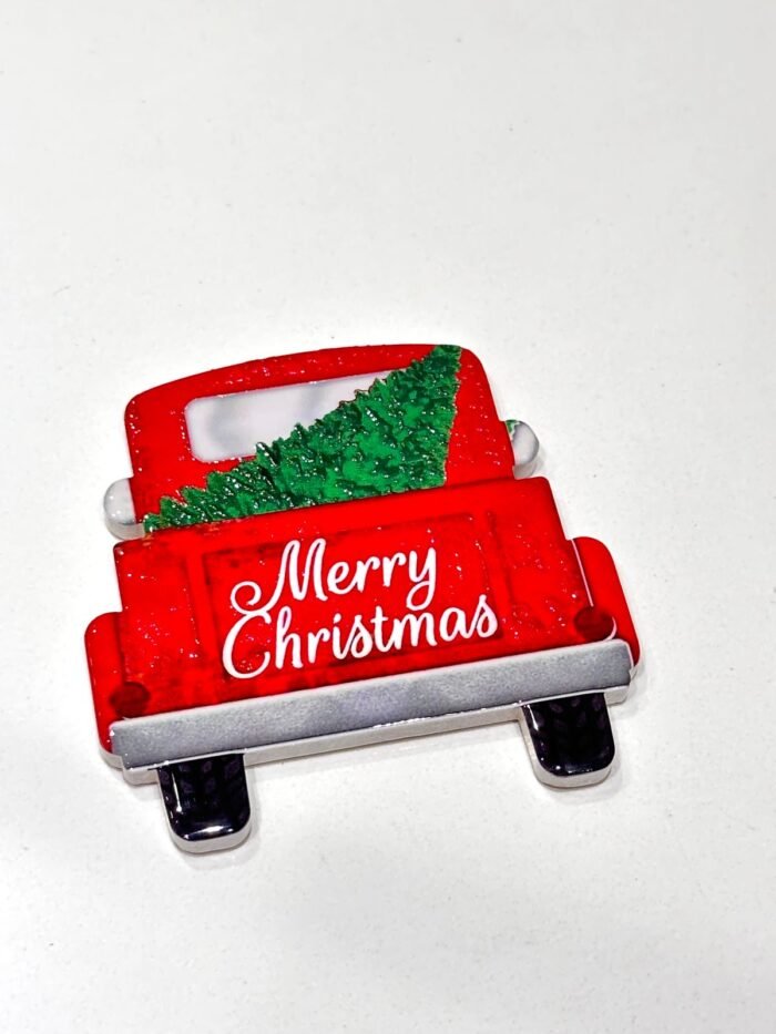 SET OF 4 CHRISTMAS CERAMIC COASTERS - Image 4