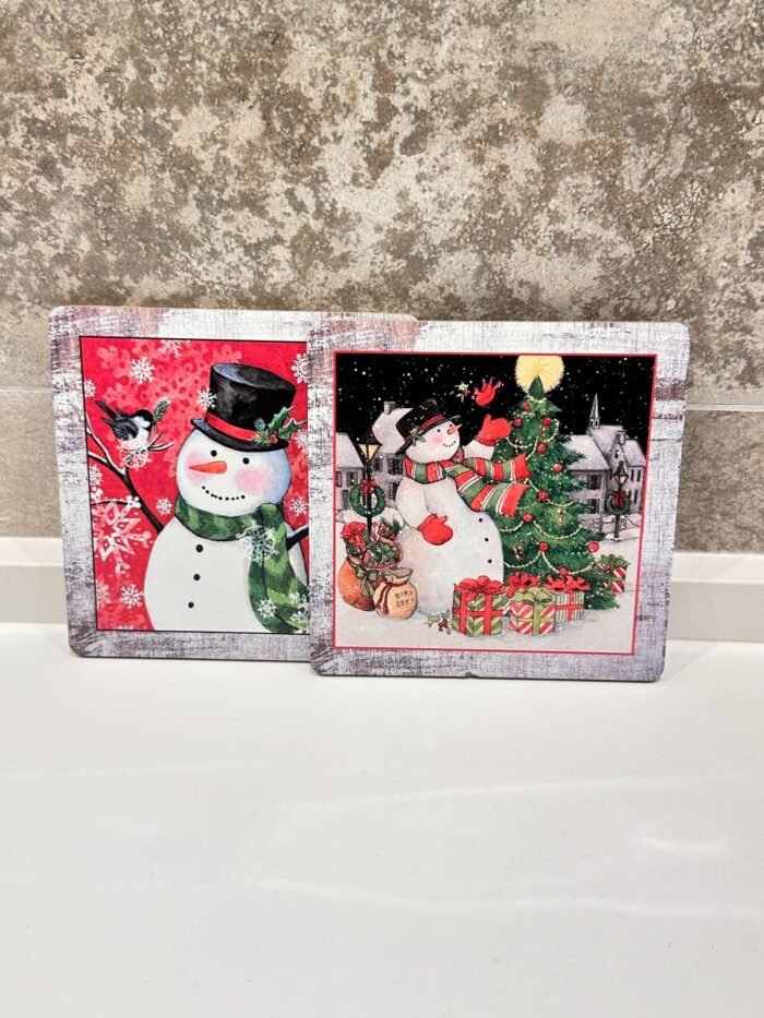 SET OF 2 HOT POT CHRISTMAS COASTER - Image 4