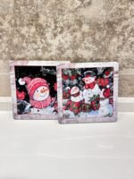 SET OF 2 HOT POT CHRISTMAS COASTER - Image 3