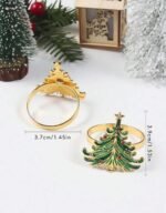 TREE NAPKIN HOLDER SET OF 6 - Image 2