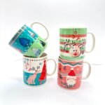 CHRISTMAS COLORFUL MUGS