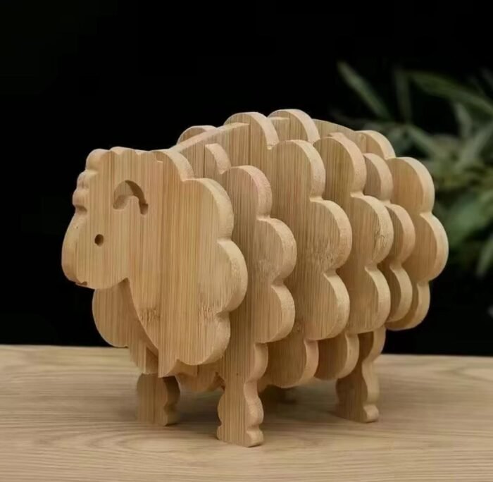 BAMBOO COASTERS SET - Image 3