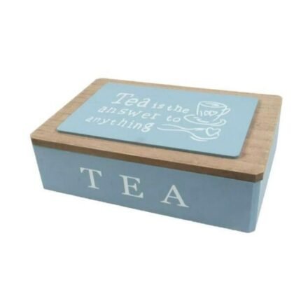 WOODEN TEA BOX