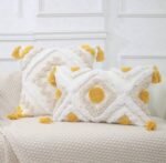 SET OF TWO EMBROIDERED CUSHION COVER