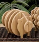 BAMBOO COASTERS SET - Image 6