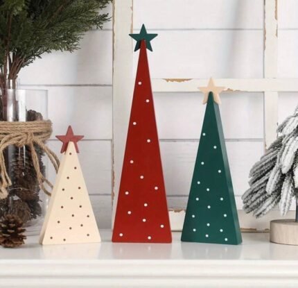 WOODEN CHRISTMAS TREE