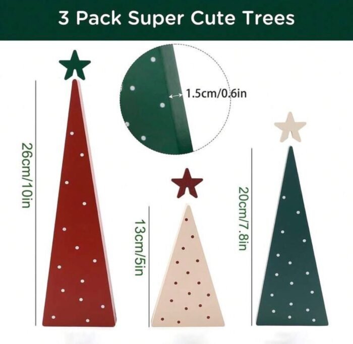 WOODEN CHRISTMAS TREE - Image 2