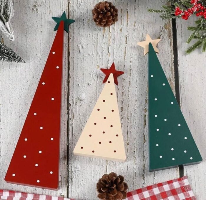 WOODEN CHRISTMAS TREE - Image 4
