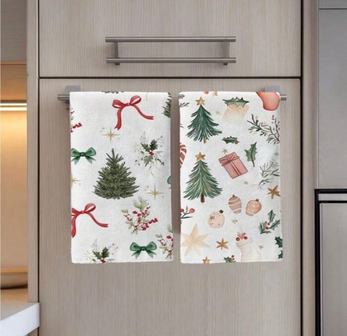 CHRISTMAS KITCHEN TOWELS - Image 3