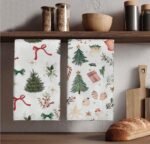 CHRISTMAS KITCHEN TOWELS - Image 4