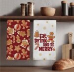 CHRISTMAS KITCHEN TOWELS - Image 5