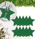 STAR CHRISTMAS CUTLERY HOLDER SET OF FIVE - Image 5