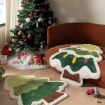 CHRISTMAS TREE SHAPED CARPET - Image 3