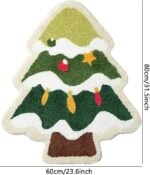CHRISTMAS TREE SHAPED CARPET - Image 5
