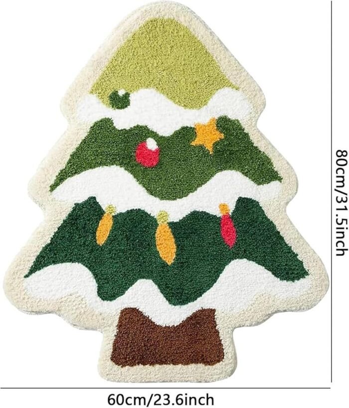 CHRISTMAS TREE SHAPED CARPET - Image 5