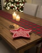 STAR CHRISTMAS PLATE 22 CM - Image 2