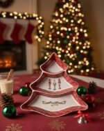 NUTCRACKER CHRISTMAS TREE PLATE IN A GIFT BOX - Image 2