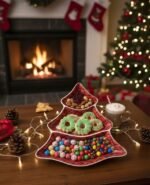 NUTCRACKER CHRISTMAS TREE PLATE IN A GIFT BOX - Image 5