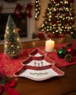 NUTCRACKER CHRISTMAS TREE PLATE IN A GIFT BOX - Image 4