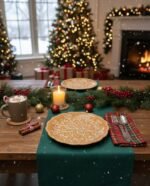 GINGERBREAD CERAMIC CHRISTMAS PLATE 27 CM - Image 2