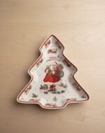 CHRISTMAS SANTA TREE PLATE IN A GIFT BOX - Image 3