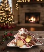 CHRISTMAS SANTA TREE PLATE IN A GIFT BOX - Image 6