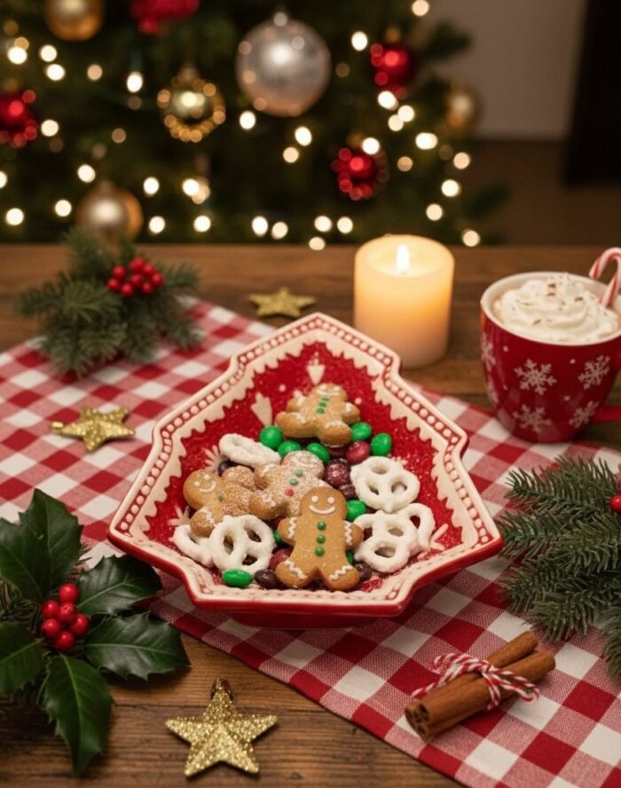 CHRISTMAS TREE CERAMIC BOWL - Image 2