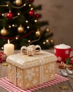 CHRISTMAS CERAMIC GIFT CANDY BOX - Image 2